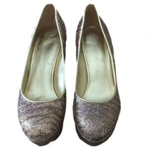 Nine West NWMENDOZA women's pumps leopard glitter